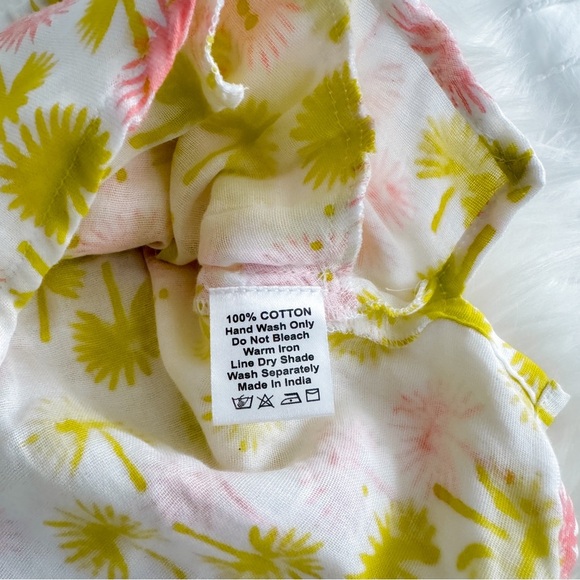 Marea Apres Beach Cotton Gauze Shorts In Golden Hour Pockets NEW L - Picture 9 of 13